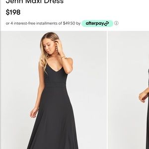 Jenn maxi bridesmaid dress